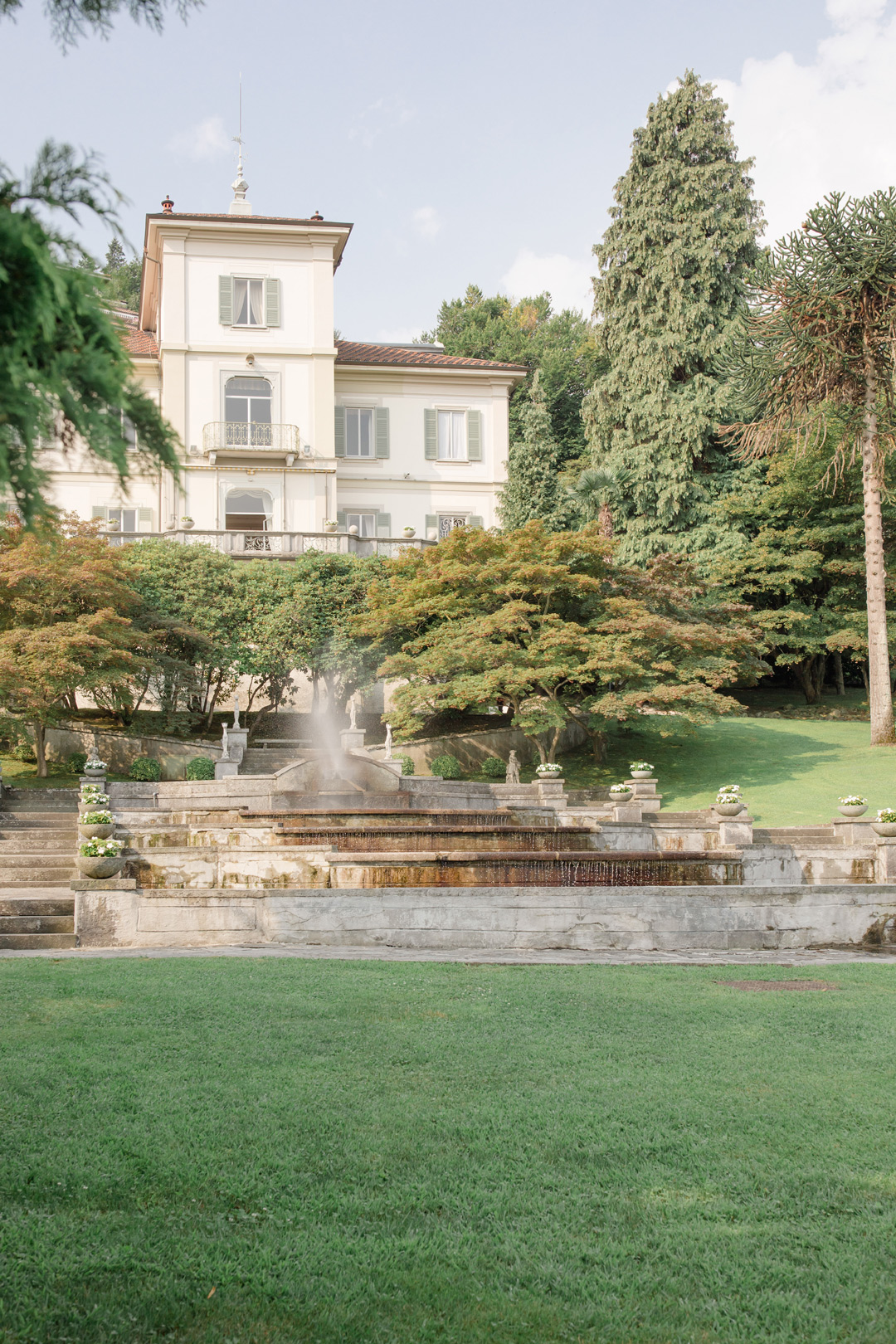 girdini di villa muggia sul lago maggiore