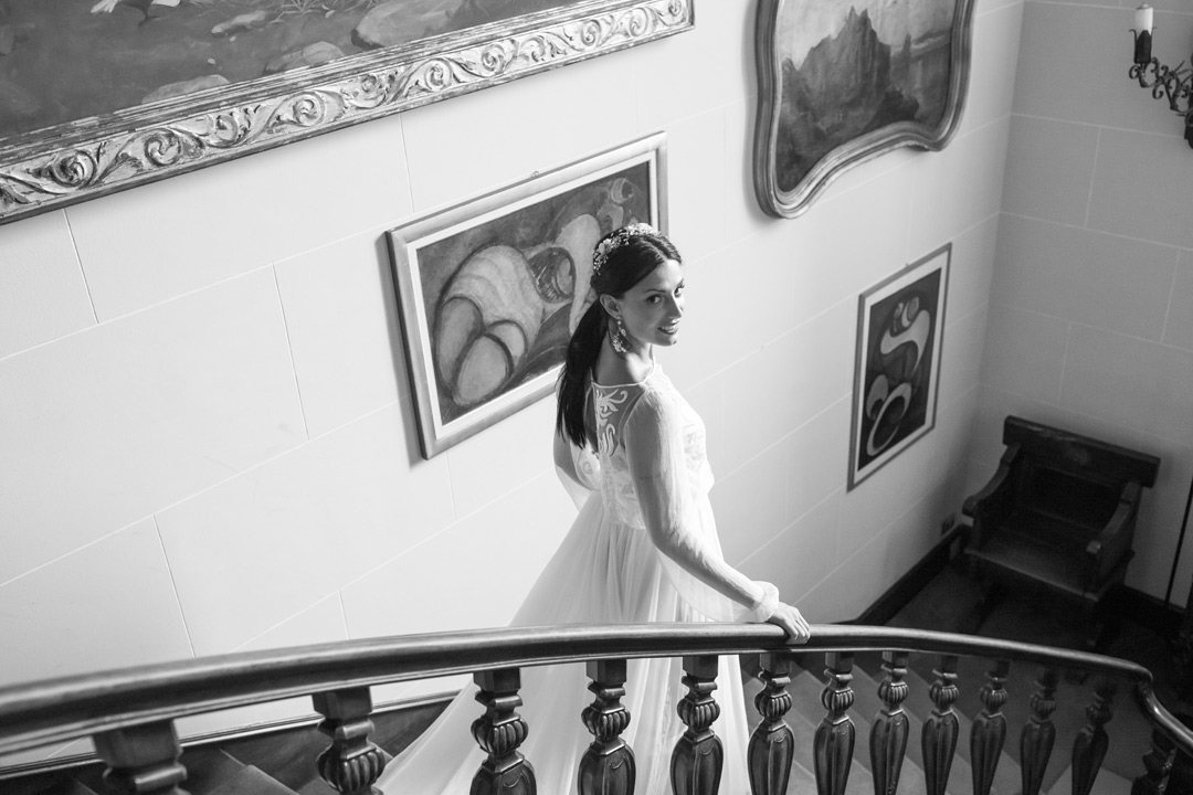 gli abiti da sposa couture hayez a villa muggia, gli abiti più belli da sposa