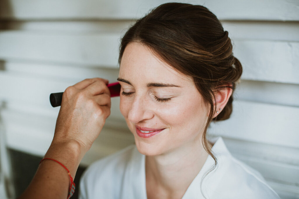 trucco sposa leggero e naturale